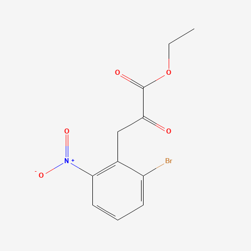 ethyl 3-(2-bromo-6-nitrophenyl)-2-oxopropanoate (CAS: 608510-29-8) - Related Chemical Product