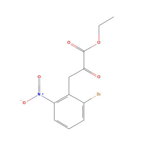 ethyl 3-(2-bromo-6-nitrophenyl)-2-oxopropanoate (CAS: 608510-29-8) - Related Chemical Product