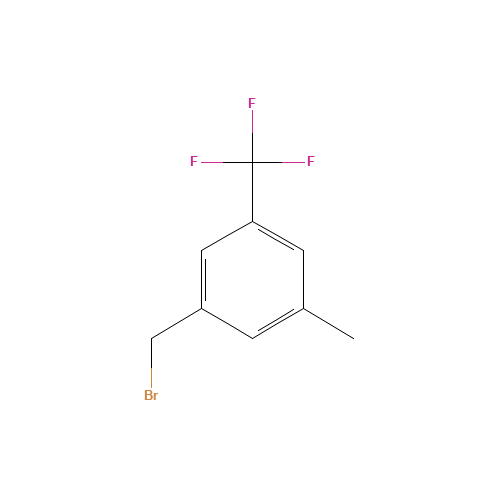 1-(bromomethyl)-3-methyl-5-(trifluoromethyl)benzene (CAS: 116070-36-1) - Related Chemical Product