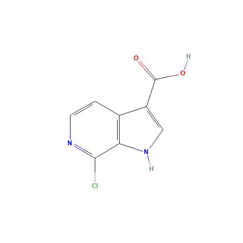 7-chloro-1H-pyrrolo[2,3-c]pyridine-3-carboxylic acid (CAS: 1167055-41-5) - Related Chemical Product