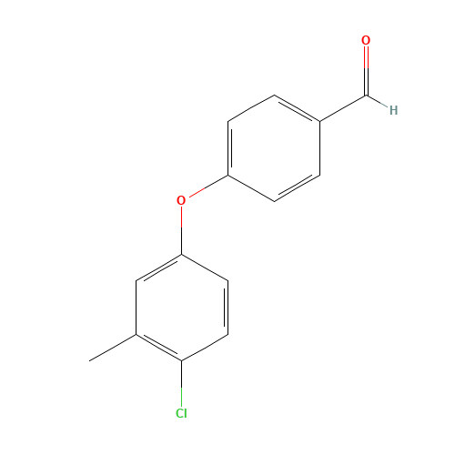 4-(4-chloro-3-methylphenoxy)benzaldehyde (CAS: 606966-59-0) - Related Chemical Product