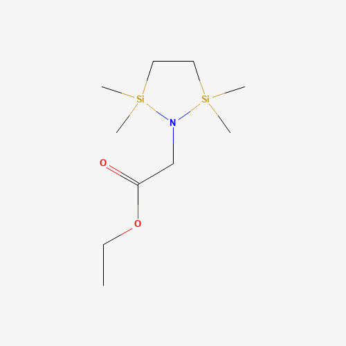 ethyl 2-(2,2,5,5-tetramethyl-1,2,5-azadisilolidin-1-yl)acetate (CAS: 78605-23-9) - Related Chemical Product