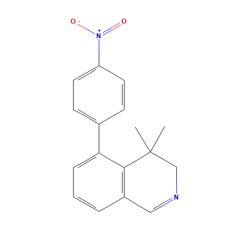 4,4-dimethyl-5-(4-nitrophenyl)-3H-isoquinoline (CAS: 1430563-84-0) - Related Chemical Product