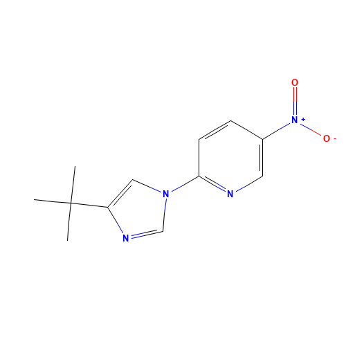 2-(4-tert-butylimidazol-1-yl)-5-nitropyridine (CAS: 1393125-83-1) - Related Chemical Product