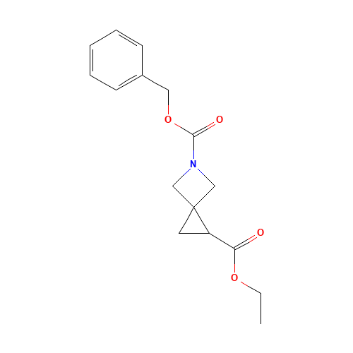 5-O-benzyl 2-O-ethyl 5-azaspiro[2.3]hexane-2,5-dicarboxylate (CAS: 1423070-40-9) - Related Chemical Product