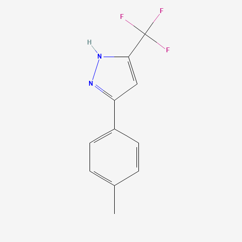 3-(4-methylphenyl)-5-(trifluoromethyl)-1H-pyrazole (CAS: 219986-64-8) - Related Chemical Product