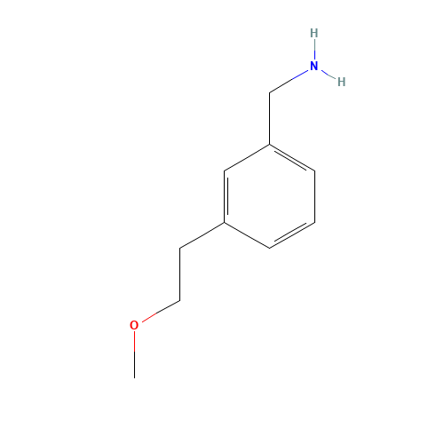 [3-(2-methoxyethyl)phenyl]methanamine (CAS: 1061650-42-7) - Related Chemical Product