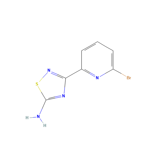 3-(6-bromopyridin-2-yl)-1,2,4-thiadiazol-5-amine (CAS: 1179361-40-0) - Related Chemical Product