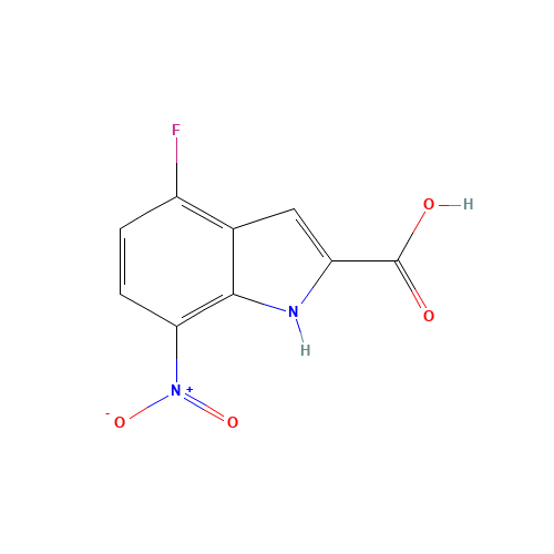 4-fluoro-7-nitro-1H-indole-2-carboxylic acid (CAS: 1167056-39-4) - Related Chemical Product