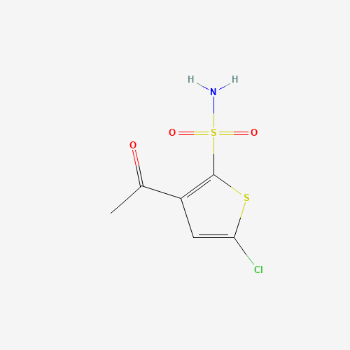 3-acetyl-5-chlorothiophene-2-sulfonamide (CAS: 160982-10-5) - Related Chemical Product