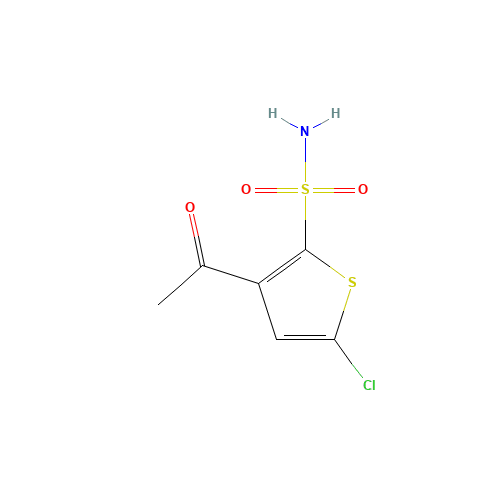 3-acetyl-5-chlorothiophene-2-sulfonamide (CAS: 160982-10-5) - Related Chemical Product