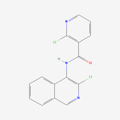 2-chloro-N-(3-chloroisoquinolin-4-yl)pyridine-3-carboxamide (CAS: 342899-39-2) - Related Chemical Product