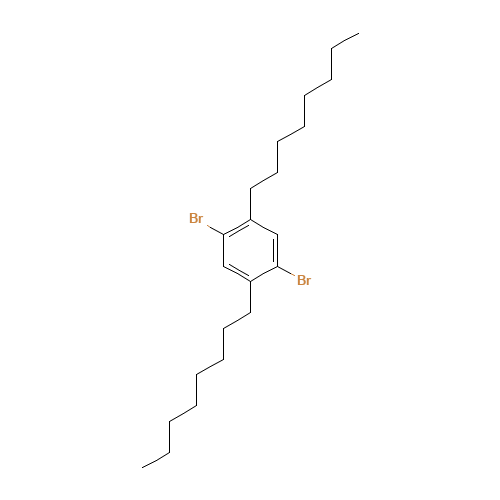1,4-dibromo-2,5-dioctylbenzene (CAS: 117635-22-0) - Related Chemical Product