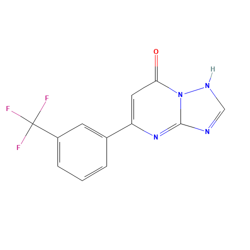 5-[3-(trifluoromethyl)phenyl]-1H-[1,2,4]triazolo[1,5-a]pyrimidin-7-one (CAS: 75175-84-7) - Related Chemical Product
