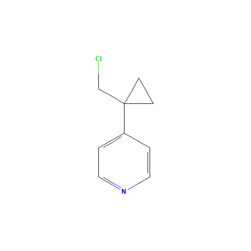 4-[1-(chloromethyl)cyclopropyl]pyridine (CAS: 1144518-03-5) - Related Chemical Product