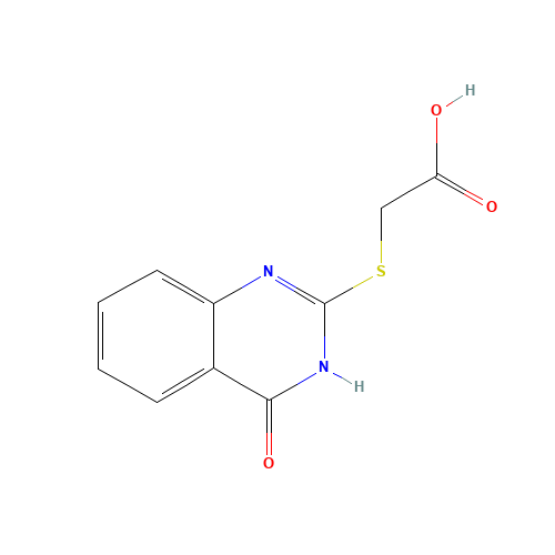 2-[(4-oxo-1H-quinazolin-2-yl)sulfanyl]acetic acid (CAS: 16431-29-1) - Related Chemical Product