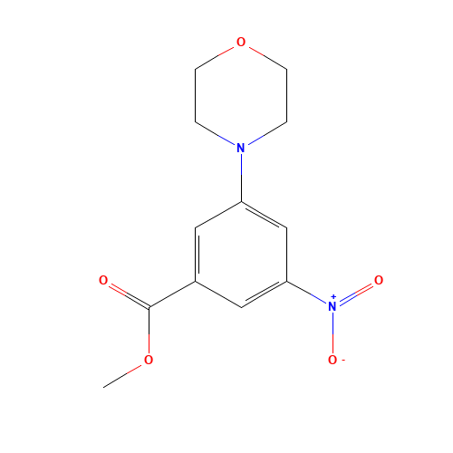methyl 3-morpholin-4-yl-5-nitrobenzoate (CAS: 641570-95-8) - Related Chemical Product
