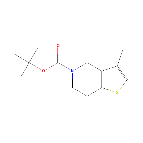 tert-butyl 3-methyl-6,7-dihydro-4H-thieno[3,2-c]pyridine-5-carboxylate (CAS: 230301-86-7) - Related Chemical Product