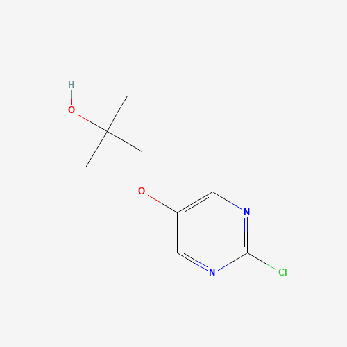 1-(2-chloropyrimidin-5-yl)oxy-2-methylpropan-2-ol (CAS: 1314391-65-5) - Related Chemical Product