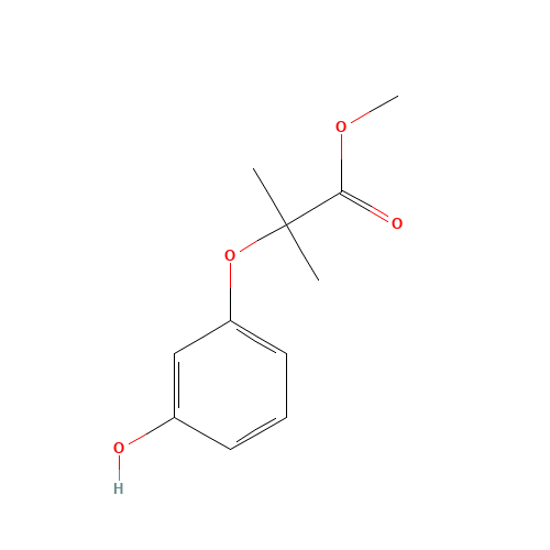 methyl 2-(3-hydroxyphenoxy)-2-methylpropanoate (CAS: 628332-89-8) - Related Chemical Product