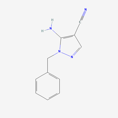 5-amino-1-benzylpyrazole-4-carbonitrile (CAS: 91091-13-3) - Related Chemical Product