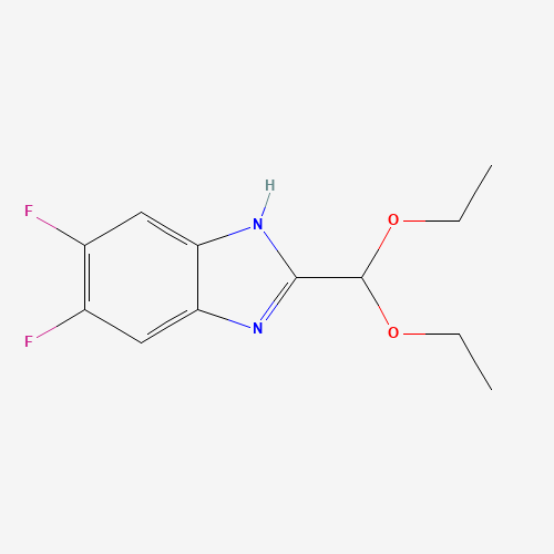 2-(diethoxymethyl)-5,6-difluoro-1H-benzimidazole (CAS: 958863-36-0) - Related Chemical Product