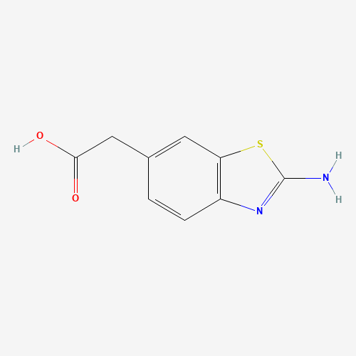 2-(2-amino-1,3-benzothiazol-6-yl)acetic acid (CAS: 30132-15-1) - Related Chemical Product