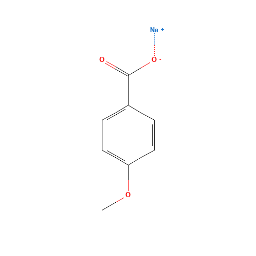 sodium;4-methoxybenzoate (CAS: 536-45-8) - Related Chemical Product