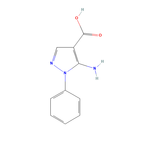 5-amino-1-phenylpyrazole-4-carboxylic acid (CAS: 51649-80-0) - Related Chemical Product