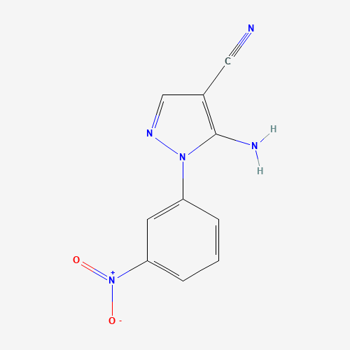 5-amino-1-(3-nitrophenyl)pyrazole-4-carbonitrile (CAS: 65973-70-8) - Related Chemical Product