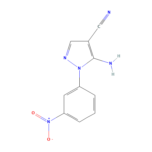 5-amino-1-(3-nitrophenyl)pyrazole-4-carbonitrile (CAS: 65973-70-8) - Related Chemical Product
