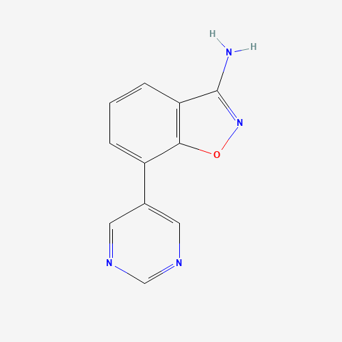 7-pyrimidin-5-yl-1,2-benzoxazol-3-amine (CAS: 1428881-82-6) - Related Chemical Product