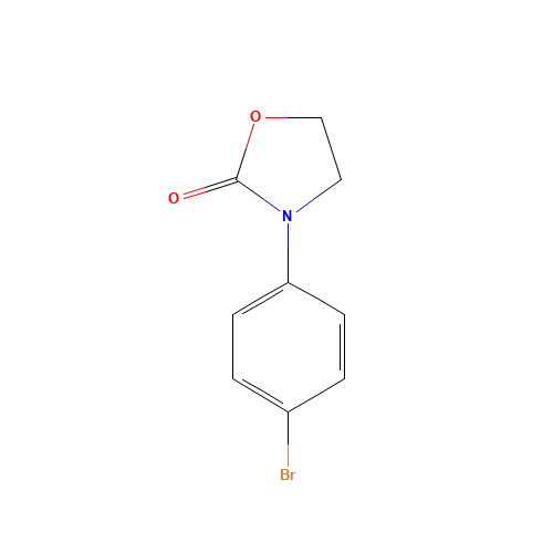 3-(4-bromophenyl)-1,3-oxazolidin-2-one (CAS: 223555-95-1) - Related Chemical Product
