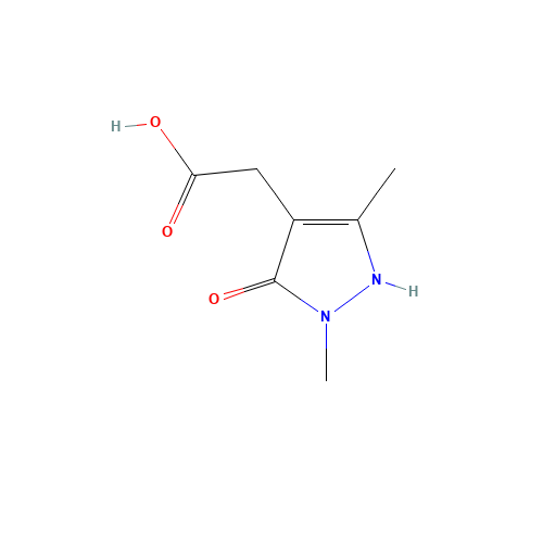 2-(2,5-dimethyl-3-oxo-1H-pyrazol-4-yl)acetic acid (CAS: 1190615-17-8) - Related Chemical Product