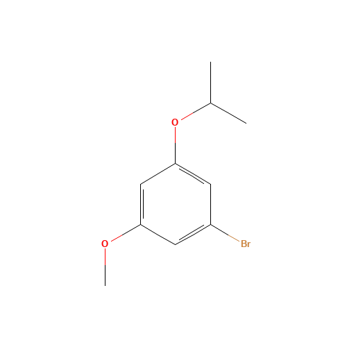 1-bromo-3-methoxy-5-propan-2-yloxybenzene (CAS: 1235566-57-0) - Related Chemical Product