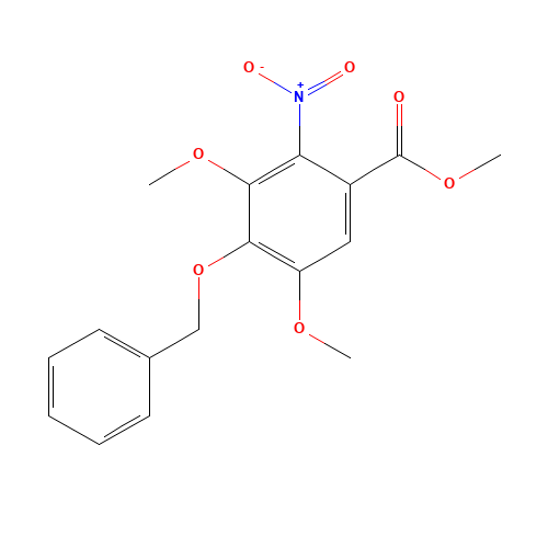 methyl 3,5-dimethoxy-2-nitro-4-phenylmethoxybenzoate (CAS: 27065-71-0) - Related Chemical Product