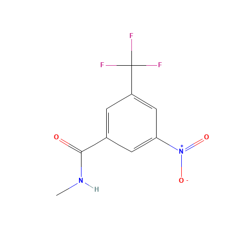 N-methyl-3-nitro-5-(trifluoromethyl)benzamide (CAS: 22227-30-1) - Related Chemical Product