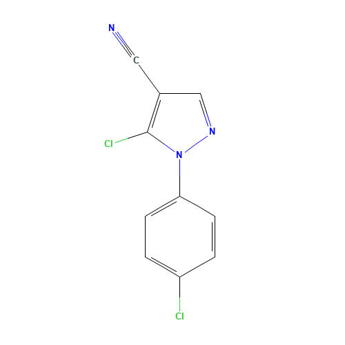 5-chloro-1-(4-chlorophenyl)pyrazole-4-carbonitrile (CAS: 102996-32-7) - Related Chemical Product