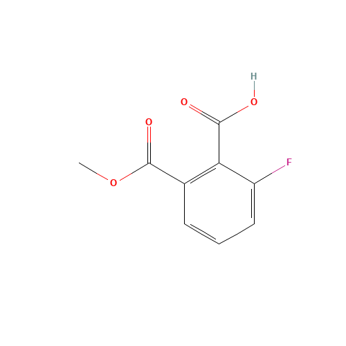 2-fluoro-6-methoxycarbonylbenzoic acid (CAS: 1256593-39-1) - Related Chemical Product
