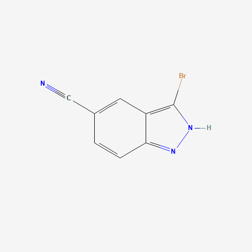 3-bromo-2H-indazole-5-carbonitrile (CAS: 395101-67-4) - Related Chemical Product