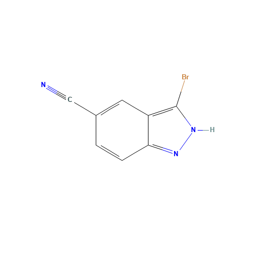 3-bromo-2H-indazole-5-carbonitrile (CAS: 395101-67-4) - Related Chemical Product