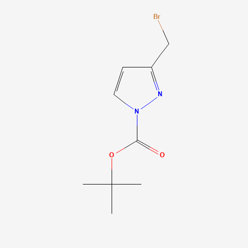 tert-butyl 3-(bromomethyl)pyrazole-1-carboxylate (CAS: 186551-69-9) - Related Chemical Product