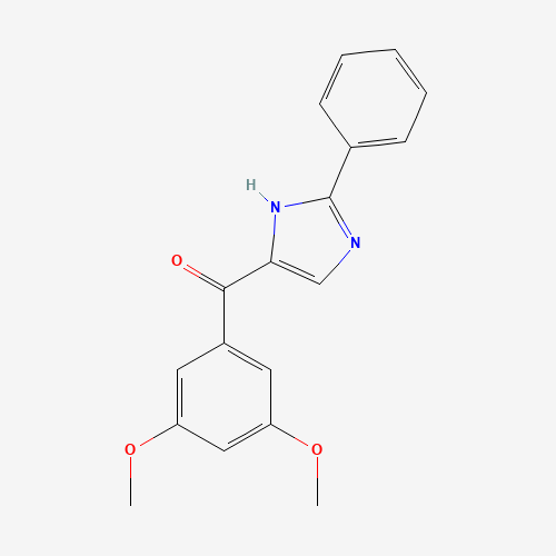 (3,5-dimethoxyphenyl)-(2-phenyl-1H-imidazol-5-yl)methanone (CAS: 1253697-87-8) - Related Chemical Product