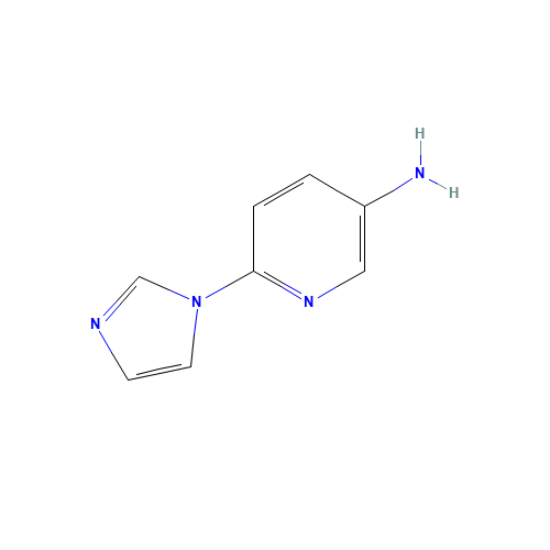 6-imidazol-1-ylpyridin-3-amine (CAS: 681004-51-3) - Related Chemical Product