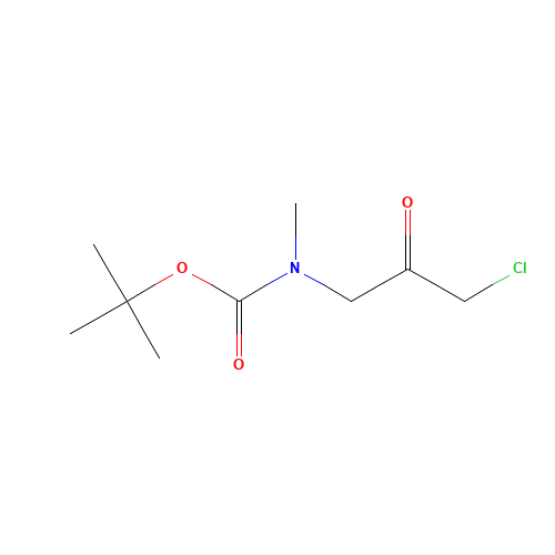 tert-butyl N-(3-chloro-2-oxopropyl)-N-methylcarbamate (CAS: 532410-44-9) - Related Chemical Product