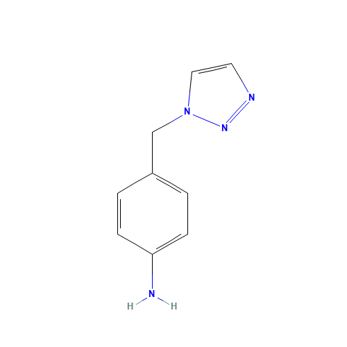 4-(triazol-1-ylmethyl)aniline (CAS: 99590-26-8) - Related Chemical Product