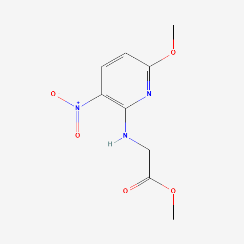 methyl 2-[(6-methoxy-3-nitropyridin-2-yl)amino]acetate (CAS: 951160-12-6) - Related Chemical Product