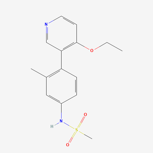 N-[4-(4-ethoxypyridin-3-yl)-3-methylphenyl]methanesulfonamide (CAS: 1357093-89-0) - Related Chemical Product