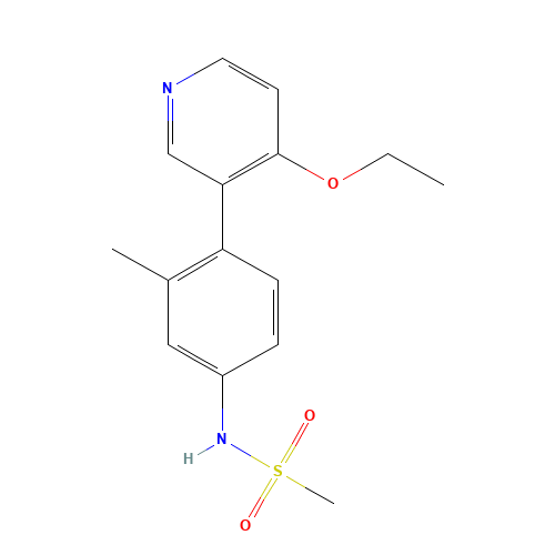 N-[4-(4-ethoxypyridin-3-yl)-3-methylphenyl]methanesulfonamide (CAS: 1357093-89-0) - Related Chemical Product