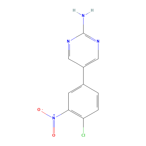 5-(4-chloro-3-nitrophenyl)pyrimidin-2-amine (CAS: 742700-78-3) - Related Chemical Product